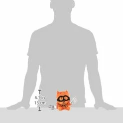 Budget 🧨 MerryMakers 🦮 Dog Man's Cat Kid, 6.5-Inch, Based On Dav Pilkey's Bestselling 🦮 Dog Man Series, Orang 😀