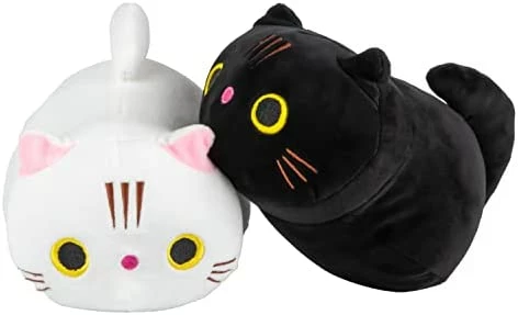 Coupon 😍 Labeol 8 Inch 3Pcs Panda Pig Cat Plush Toys Set Soft Stuffed Animal Plush Pillow Cute Plushie Cuddly Plush Pillows Toys Kawaii Hugging Pillow Decoration Gift For Girl Boy Girlfriend Black/whit ✨ 5 Coupon 😍 Labeol 8 Inch 3Pcs Panda Pig Cat Plush Toys Set Soft Stuffed Animal Plush Pillow Cute Plushie Cuddly Plush Pillows Toys Kawaii Hugging Pillow Decoration Gift For Girl Boy Girlfriend Black/whit ✨ - Image 5