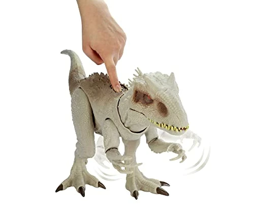 Flash Sale ๐งจ Jurassic World Toys Jurassic World Destroy โN Devour Indominus Rex With Chomping Mouth, Slashing Arms, Lights & Realistic Sounds, Swallows 3 Human Action Figure ๐ 3 Flash Sale ๐งจ Jurassic World Toys Jurassic World Destroy โN Devour Indominus Rex With Chomping Mouth, Slashing Arms, Lights & Realistic Sounds, Swallows 3 Human Action Figure ๐ - Image 3