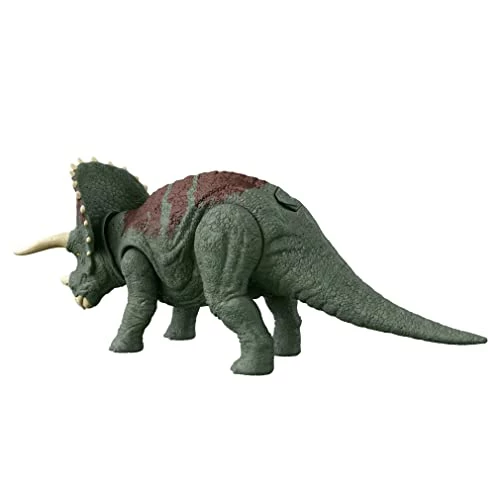 Hot Sale π Jurassic World Toys Jurassic World Dominion Roar Strikers Triceratops Dinosaur Action Figure With Roaring Sound And Attack Action, Toy Gift Physical & Digital P π 5 Hot Sale π Jurassic World Toys Jurassic World Dominion Roar Strikers Triceratops Dinosaur Action Figure With Roaring Sound And Attack Action, Toy Gift Physical & Digital P π - Image 5