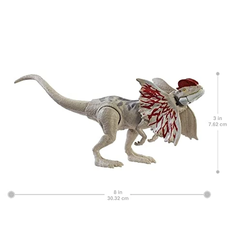 Deals βοΈ Fierce Force Dilophosaurus Dinosaur Action Figure Movable Joints, Realistic Sculpting & Single Strike Feature, Kids Gift Ages 3 Years & Olde π 2 Deals βοΈ Fierce Force Dilophosaurus Dinosaur Action Figure Movable Joints, Realistic Sculpting & Single Strike Feature, Kids Gift Ages 3 Years & Olde π - Image 2