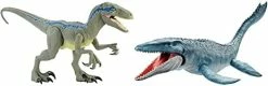 Coupon 😉 Large Dinosaur Toy, Super Colossal Velociraptor Blue Action Figure 3.5 Feet Long With Eating Feature, Gift For Kids​​​ 🛒 -Stuffed Animals & Plush Toys Sales Store 31RhVIyaEGL. AC