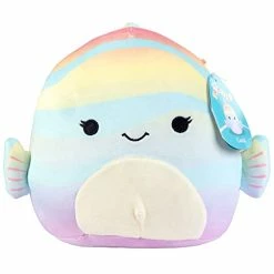 Top 10 π Squishmallows 8" Canda The Rainbow Fish - Official Kellytoy Plush - Soft And Squishy Fish Stuffed Animal Toy - Great Gift For Kid π