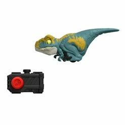 Discount 😍 Jurassic World Toys Jurassic World Dominion Uncaged Click Tracker Velociraptor 'Blue' Dinosaur Action Figure, Toy Gift With Interactive Motion And Sound, Clicker Cont ✔️