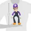Cheap ❤️ Little Buddy Super Mario All Star Collection 1422 Waluigi Stuffed Plush, 12.5""", Multi-Color 🔥