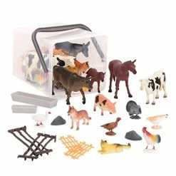 Best deal 😉 Erra By Battat – Country World – Realistic Cows Toys & Farm Animal Toys For Kids 3+ (60 Pc) 🧨