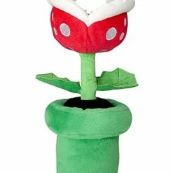 Budget ๐ Little Buddy Super Mario All Star Collection 1594 Piranha Plant Stuffed Plush, 9" ๐
