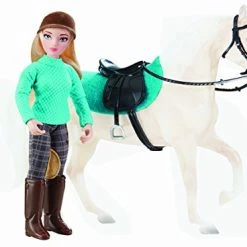 Brand new ๐ Breyer Classics Breyer Freedom Series (Classics) Heather English Rider | 6" Fully Articulated Rider Doll | Fits All Freedom Series Toy Horses (1:12 Scale), Blu ๐ฅ