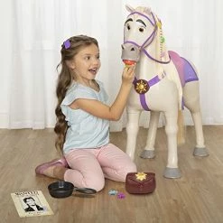 Outlet ๐ Disney Princess Playdate Maximus - Many Moods Maximus Is 32 Inches Tall And Shows 4 Expressions With Sounds! ๐