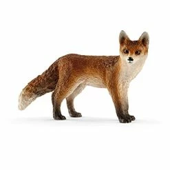 Wholesale ⭐ SCHLEICH Wild Life, Animal Figurine, Animal Toys For Boys And 👧 Girls 3-8 Years Old, Fox Brown 🔥