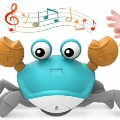 New 🧨 Sensing Crawling Crab, Tummy Time Baby Toys, Interactive Walking Dancing Toy With Music Sounds & Lights, Infant Fun 🥳 Birthday Gift Entertainment Toddler Boy Girl, USB Charging Cable Included (Orange) ⌛ 14 New 🧨 Sensing Crawling Crab, Tummy Time Baby Toys, Interactive Walking Dancing Toy With Music Sounds & Lights, Infant Fun 🥳 Birthday Gift Entertainment Toddler Boy Girl, USB Charging Cable Included (Orange) ⌛ -Stuffed Animals & Plush Toys Sales Store 41BxiLdzRHL. AC