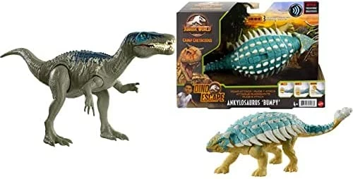 Promo π Jurassic World Toys Jurassic World Roar Attack Baryonyx Chaos Camp Cretaceous Dinosaur Figure With Movable Joints, Realistic Sculpting, Strike Feature & Sounds, Carnivore, Kids Gift 4 Years & Up π 8 Promo π Jurassic World Toys Jurassic World Roar Attack Baryonyx Chaos Camp Cretaceous Dinosaur Figure With Movable Joints, Realistic Sculpting, Strike Feature & Sounds, Carnivore, Kids Gift 4 Years & Up π - Image 8