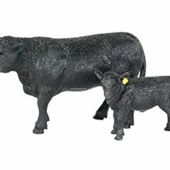 Brand new โญ Big Country Toys Angus Cow & Calf - 1:20 Scale - Hand Painted - Farm Toys - Farm Animal ๐คฉ