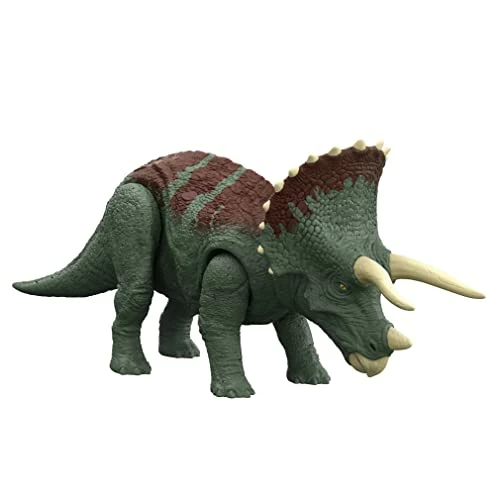 Hot Sale π Jurassic World Toys Jurassic World Dominion Roar Strikers Triceratops Dinosaur Action Figure With Roaring Sound And Attack Action, Toy Gift Physical & Digital P π 1 Hot Sale π Jurassic World Toys Jurassic World Dominion Roar Strikers Triceratops Dinosaur Action Figure With Roaring Sound And Attack Action, Toy Gift Physical & Digital P π