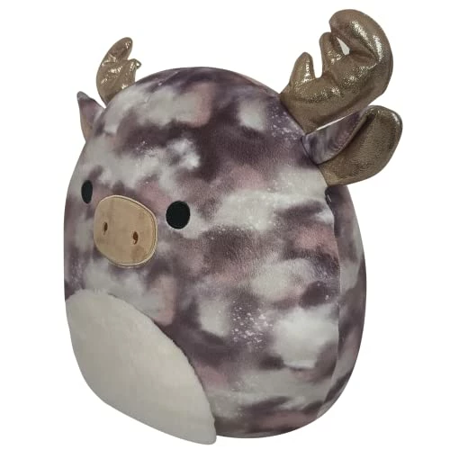 Promo ⭐ Squishmallows 14-Inch Brown Marbled Moose With Cream Belly Plush - Add Greggor To Your Squad, Ultrasoft Stuffed Animal Large Plush Toy, Official Kelly Toy P ⭐ 2 Promo ⭐ Squishmallows 14-Inch Brown Marbled Moose With Cream Belly Plush - Add Greggor To Your Squad, Ultrasoft Stuffed Animal Large Plush Toy, Official Kelly Toy P ⭐ - Image 2