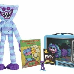Outlet π UCC DISTRIBUTING Poppy Playtime Huggy Wuggy & Friends PJ Pug-a-Piller Exclusive Lenticular Lunch Box Collectors Bundle - Includes 4 Exclusive Items βPlush , Figure , Mini Poster And Tin Lunch Box π₯°