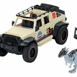 Brand new 🌟 Matchbox Jurassic World Dominion Jeep Gladiator RC Vehicle With 6-inch Dracorex Dinosaur Figure, Remote-Control Car With Removable Auto-Capture Claw 🥰