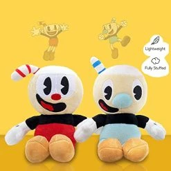 Top 10 ⭐ ULTHOOL Cuphead Plush Mugman Game Doll Toys, 9.8 Inch Adventure Mecup And Brocup Soft Stuffed Plushie For Kids 🥳 Birthday Gift (Red+Blue) 🎉 14 Top 10 ⭐ ULTHOOL Cuphead Plush Mugman Game Doll Toys, 9.8 Inch Adventure Mecup And Brocup Soft Stuffed Plushie For Kids 🥳 Birthday Gift (Red+Blue) 🎉 -Stuffed Animals & Plush Toys Sales Store 41J4qQQmWiL