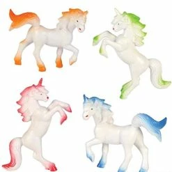 Buy β Rhode Island Novelty 3 Inch Vinyl Unicorns, One Dozen Assorted Multi Color π