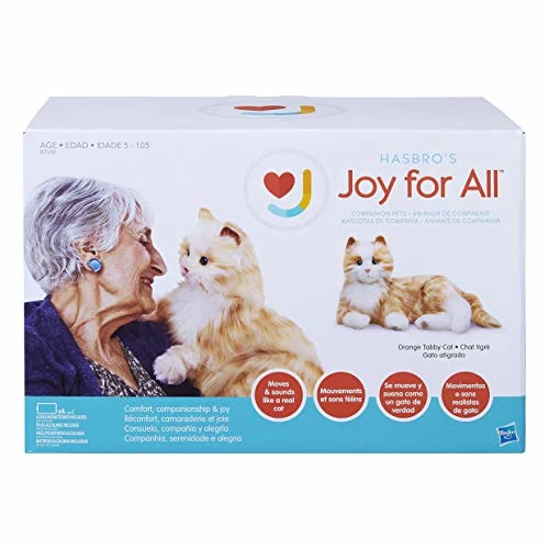 Outlet ✨ JOY FOR ALL - Orange Tabby Cat - Interactive Companion Pets - Realistic & Lifelike ❤️ 2 Outlet ✨ JOY FOR ALL - Orange Tabby Cat - Interactive Companion Pets - Realistic & Lifelike ❤️ - Image 2