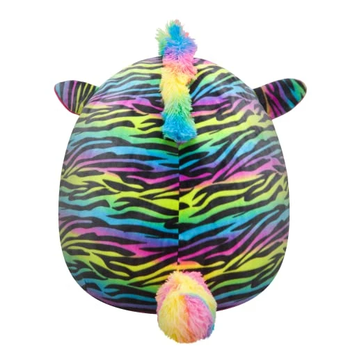 Cheapest 🛒 14-Inch Neon Stripe Zebra With Rainbow Mane Plush - Add Safiyah To Your Squad, Ultrasoft Stuffed Animal Large Plush Toy, Official Kellytoy P 🛒 3 Cheapest 🛒 14-Inch Neon Stripe Zebra With Rainbow Mane Plush - Add Safiyah To Your Squad, Ultrasoft Stuffed Animal Large Plush Toy, Official Kellytoy P 🛒 - Image 3