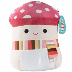 Budget ๐ Squishmallows Squishmallow 10" Malcolm The Mushroom โ Christmas Plush - Official Kellytoy - Cute And Soft Holiday Mushroom Stuffed Animal Toy - Great Gift For Kid ๐งจ