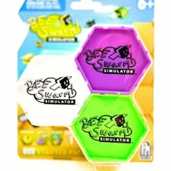 Buy ๐ Bee Swarm Simulator โ Mystery Bee Starter Pack (Three 1" Minifigures & Honeycomb Cases, Series 1) โ๏ธ