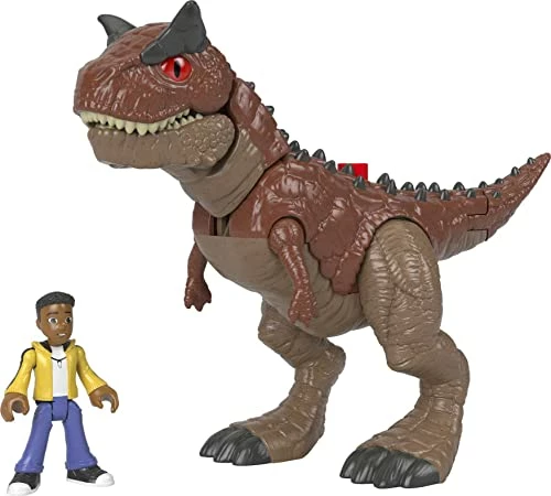 Best deal β€οΈ Jurassic World Toys Fisher-Price Imaginext Jurassic World Camp Cretaceous Carnotaurus Dinosaur & Darius Figure Set For Preschool Kids Ages 3-8 Ye π― 3 Best deal β€οΈ Jurassic World Toys Fisher-Price Imaginext Jurassic World Camp Cretaceous Carnotaurus Dinosaur & Darius Figure Set For Preschool Kids Ages 3-8 Ye π― - Image 3