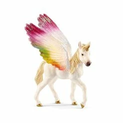 Deals โจ Bayala, Unicorn Toys, Unicorn Gifts For ๐ง Girls And Boys 5-12 Years Old, Winged Rainbow Unicorn Foal Multicolor, Larg ๐