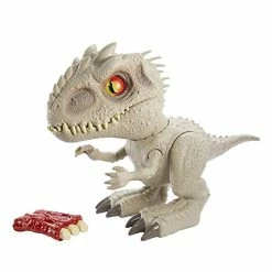 Discount 😍 Jurassic World Toys Jurassic World Camp Cretaceous Feeding Frenzy Indominus Rex Interactive Dinosaur, Bite Reflex, Toy Ribs, Lights & Sounds, Authentic Detail, Ages 4 Old & Up [Amazon Exclusive] 🤩