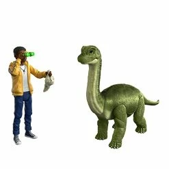 Hot Sale 🎉 Jurassic World Toys Jurassic World Camp Cretaceous Darius And Baby Brachiosaurus Human And Dino Pack With 2 Action Figures And 2 Accessories, Toy Gift Set And Collectible ⭐