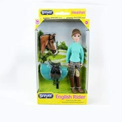 Brand new 😉 Breyer Classics Breyer Freedom Series (Classics) Heather English Rider | 6" Fully Articulated Rider Doll | Fits All Freedom Series Toy Horses (1:12 Scale), Blu 🔥 -Stuffed Animals & Plush Toys Sales Store 41kTUXawKbL