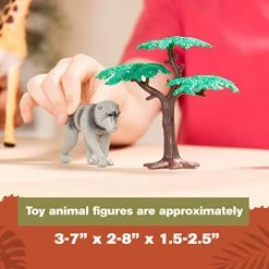 Discount 🔥 Terra By Battat Jungle World Animal Playset - Educational Toys For 3+ Year Old Kids - Realistic Animal Figurines And Accessories (60 Pieces) 🎉 -Stuffed Animals & Plush Toys Sales Store 41kfbRPokYL