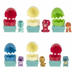 Flash Sale π 6 Bundle Pack Dino-Mite Blinds - Six 2.5β Egg Collectible Blind Dino-Mite Figures - Toys For Kids Featuring Your Favorite Pre-Westoric Ranchers π