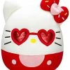 Discount 😀 Hello Kitty With Red Glasses 14-Inch Plush - Sanrio Ultrasoft Stuffed Animal Large Plush Toy, Official Kellytoy P ❤️