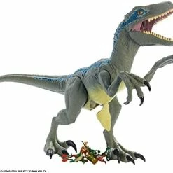 Coupon 😉 Large Dinosaur Toy, Super Colossal Velociraptor Blue Action Figure 3.5 Feet Long With Eating Feature, Gift For Kids​​​ 🛒 -Stuffed Animals & Plush Toys Sales Store 41r4tgSeFFL. AC