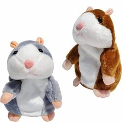 Buy ๐ฏ Tockrop 2 Pack Talking Hamster Mouse Plush Interactive Toy Repeat What You Say Mimicry Pet Talking Record For Early Learning ๐