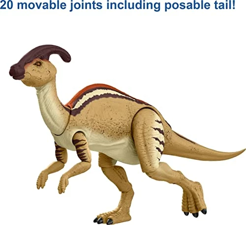 Best Pirce 🔔 Jurassic World Toys Jurassic World The Lost World Hammond Collection Parasaurolophus Dinosaur Action Figure, 12in Long With 20 Movable Joints, Gift And Collectible ❤️ 1 Best Pirce 🔔 Jurassic World Toys Jurassic World The Lost World Hammond Collection Parasaurolophus Dinosaur Action Figure, 12in Long With 20 Movable Joints, Gift And Collectible ❤️