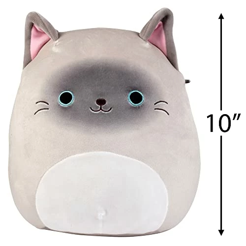 Flash Sale ๐คฉ Squishmallows 10" Felton The Siamese Cat - Official Kellytoy Plush - Soft And Squishy Kitty Stuffed Animal Toy - Great Gift For Kid ๐ 3 Flash Sale ๐คฉ Squishmallows 10" Felton The Siamese Cat - Official Kellytoy Plush - Soft And Squishy Kitty Stuffed Animal Toy - Great Gift For Kid ๐ - Image 3