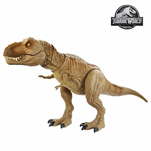 Hot Sale 👍 Jurassic World Toys Jurassic World Epic Roarin’ Tyrannosaurus Rex Large Action Figure With Primal Attack Feature, Sound, Realistic Shaking, Movable Joints; Ages 4 Years & Up 🧨 2 Hot Sale 👍 Jurassic World Toys Jurassic World Epic Roarin’ Tyrannosaurus Rex Large Action Figure With Primal Attack Feature, Sound, Realistic Shaking, Movable Joints; Ages 4 Years & Up 🧨 - Image 2