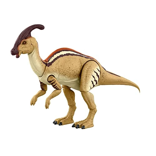 Best Pirce 🔔 Jurassic World Toys Jurassic World The Lost World Hammond Collection Parasaurolophus Dinosaur Action Figure, 12in Long With 20 Movable Joints, Gift And Collectible ❤️ 4 Best Pirce 🔔 Jurassic World Toys Jurassic World The Lost World Hammond Collection Parasaurolophus Dinosaur Action Figure, 12in Long With 20 Movable Joints, Gift And Collectible ❤️ - Image 4