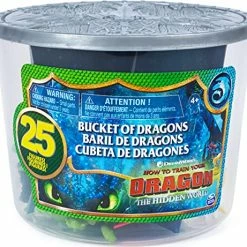 Stuffed Animals & Plush Toys Sales Store 5 Flash Sale ๐ฅ Dragons, The Hidden World, Bucket With Dragons And Vikings, 25 Characters To Collect, 4 Cm Tall, From 4 Years And Up โค๏ธ
