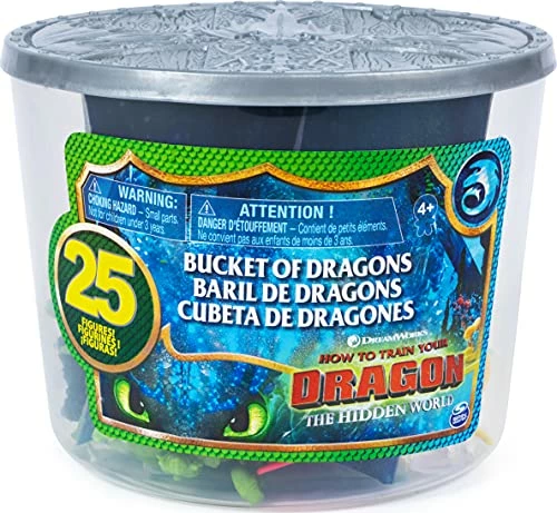 Flash Sale π₯ Dragons, The Hidden World, Bucket With Dragons And Vikings, 25 Characters To Collect, 4 Cm Tall, From 4 Years And Up β€οΈ 1 Flash Sale π₯ Dragons, The Hidden World, Bucket With Dragons And Vikings, 25 Characters To Collect, 4 Cm Tall, From 4 Years And Up β€οΈ