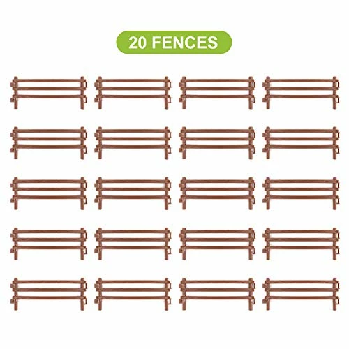 Top 10 ๐ Volnau 20 Pcs Farm Corral Fence Toys Panel Accessories Playset Barn Animal Figures For Toddlers Kids Figurines Set Decoration Prop ๐ 3 Top 10 ๐ Volnau 20 Pcs Farm Corral Fence Toys Panel Accessories Playset Barn Animal Figures For Toddlers Kids Figurines Set Decoration Prop ๐ - Image 3