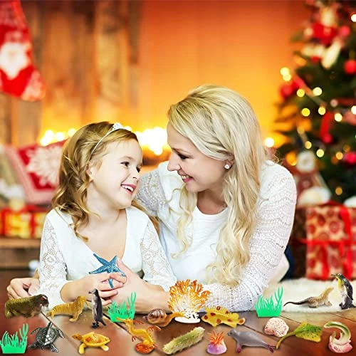 Best Pirce ๐ OuMuaMua 42pcs Plastic Ocean Animals Toys Small Realistic Mini Sea Creature Figure Toys Fake Under The Sea Creatures Bath Toys For Kids Toddlers Preschool Educational ๐ฅณ Birthday Gift ๐ Christmas Stocking Stuffer ๐ 2 Best Pirce ๐ OuMuaMua 42pcs Plastic Ocean Animals Toys Small Realistic Mini Sea Creature Figure Toys Fake Under The Sea Creatures Bath Toys For Kids Toddlers Preschool Educational ๐ฅณ Birthday Gift ๐ Christmas Stocking Stuffer ๐ - Image 2