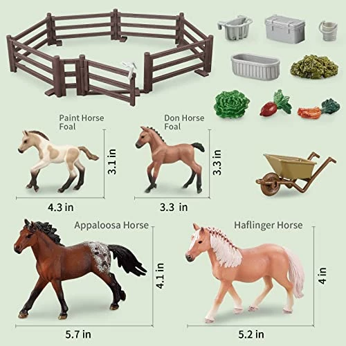 Buy โ PREBOX Horse Toys For ๐ง Girls And Boys - Gift Ideas And ๐ฅณ Birthday Presents For Kids 4-6 6-12, Farm Animals And Horse Figurines For Spirit Of Adventure ๐ฅฐ 2 Buy โ PREBOX Horse Toys For ๐ง Girls And Boys - Gift Ideas And ๐ฅณ Birthday Presents For Kids 4-6 6-12, Farm Animals And Horse Figurines For Spirit Of Adventure ๐ฅฐ - Image 2