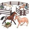 Buy ⌛ PREBOX Horse Toys For 👧 Girls And Boys - Gift Ideas And 🥳 Birthday Presents For Kids 4-6 6-12, Farm Animals And Horse Figurines For Spirit Of Adventure 🥰