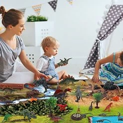 Flash Sale ๐ฏ DigHealth 33 Pcs Dinosaur Toy Playset With Activity Play Mat, Realistic Dinosaur Figures, Trees, Rockery To Create A Dino World Including T-Rex, Triceratops, Pterosauria For Kids, Boys & ๐ง Girls Yellow โ 10 Flash Sale ๐ฏ DigHealth 33 Pcs Dinosaur Toy Playset With Activity Play Mat, Realistic Dinosaur Figures, Trees, Rockery To Create A Dino World Including T-Rex, Triceratops, Pterosauria For Kids, Boys & ๐ง Girls Yellow โ -Stuffed Animals & Plush Toys Sales Store 51AxfYaUvuS