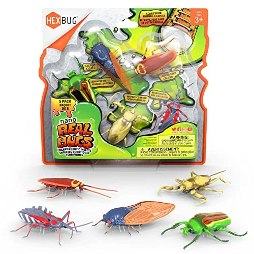 Buy βοΈ Real Bugs Nanos 5 Pack, Fake Insect Toy Figures, Vibration Powered Critters, Gift For Boys And π§ Girls, 3 Years Old And Up π₯° 1 Buy βοΈ Real Bugs Nanos 5 Pack, Fake Insect Toy Figures, Vibration Powered Critters, Gift For Boys And π§ Girls, 3 Years Old And Up π₯°