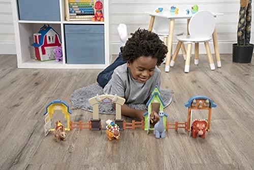 Budget π Dino Ranch Action Pack Featuring Stegosaurus - 4 Fence Pieces To Connect- Four Styles To Collect - Toys For Kids Featuring Your Favorite Pre-Westoric Ranchers π 5 Budget π Dino Ranch Action Pack Featuring Stegosaurus - 4 Fence Pieces To Connect- Four Styles To Collect - Toys For Kids Featuring Your Favorite Pre-Westoric Ranchers π - Image 5